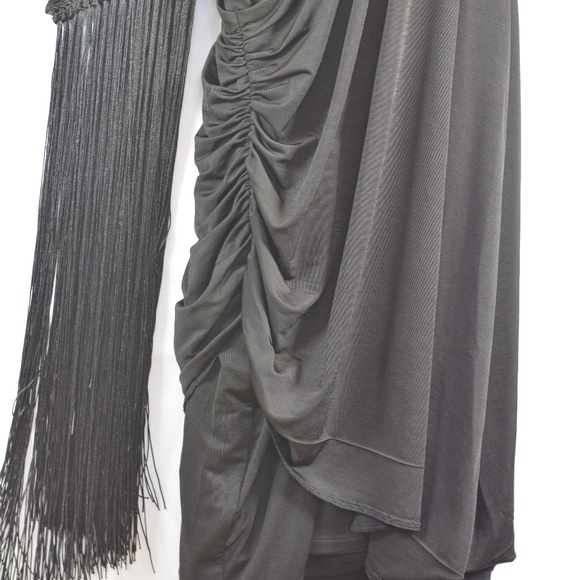 Marciano Guess Black Dress with Scarf SZ L NWT - Picture 11 of 11